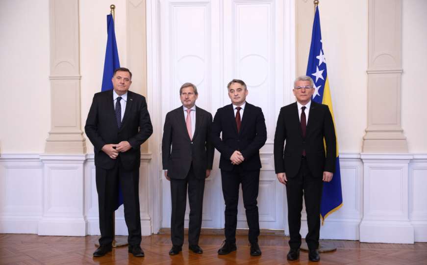 Hahn: Predsjedništvo BiH treba nastaviti raditi na reformskim procesima